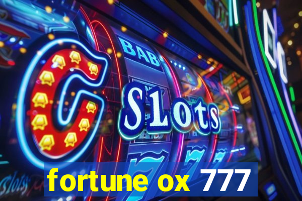 fortune ox 777